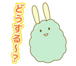 Came back! mofumofu friends sticker #7434515