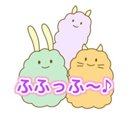 Came back! mofumofu friends sticker #7434519