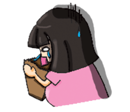maternity happy life sticker #7434755