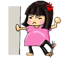 maternity happy life sticker #7434760