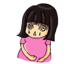 maternity happy life sticker #7434761