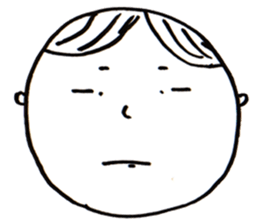 A Man Wearing Glasses 2. sticker #7434892