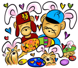 Rossy the family bears II sticker #7434983