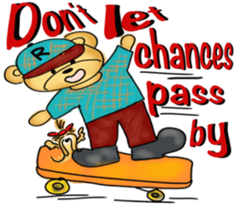 Rossy the family bears II sticker #7434990