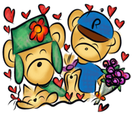 Rossy the family bears II sticker #7435005