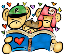 Rossy the family bears II sticker #7435010