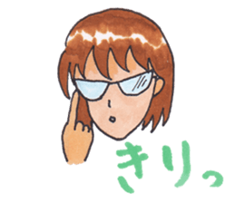 Kanako's Daily Life sticker #7435230
