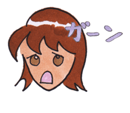 Kanako's Daily Life sticker #7435250