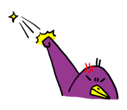 Penguin Purple's life sticker #7435373