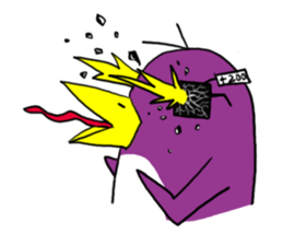 Penguin Purple's life sticker #7435377