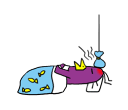 Penguin Purple's life sticker #7435379