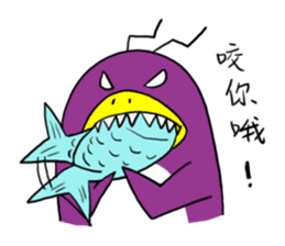 Penguin Purple's life sticker #7435381