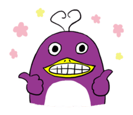 Penguin Purple's life sticker #7435385