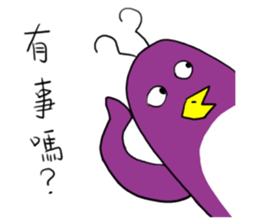 Penguin Purple's life sticker #7435388