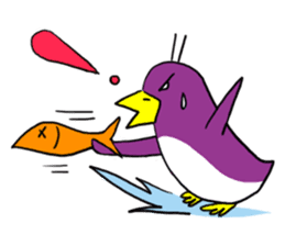 Penguin Purple's life sticker #7435393