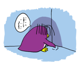 Penguin Purple's life sticker #7435395