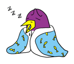 Penguin Purple's life sticker #7435396