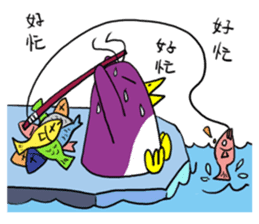 Penguin Purple's life sticker #7435398