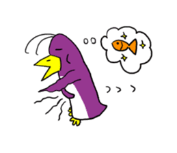 Penguin Purple's life sticker #7435399