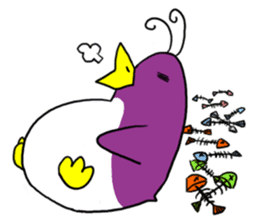 Penguin Purple's life sticker #7435400