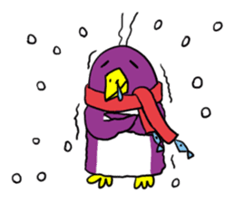 Penguin Purple's life sticker #7435406