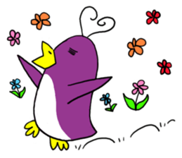 Penguin Purple's life sticker #7435407