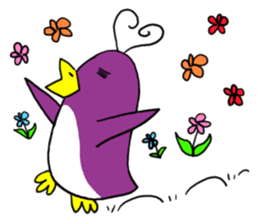 Penguin Purple's life sticker #7435407