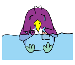 Penguin Purple's life sticker #7435409