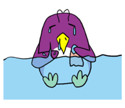 Penguin Purple's life sticker #7435409