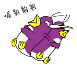 Penguin Purple's life sticker #7435410