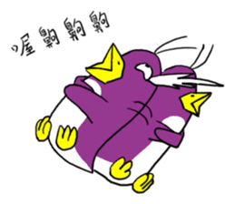Penguin Purple's life sticker #7435410
