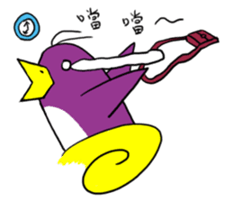 Penguin Purple's life sticker #7435411