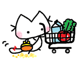 Kitten of a pretty heart (English ver.2) sticker #7435415