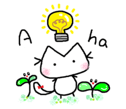 Kitten of a pretty heart (English ver.2) sticker #7435424