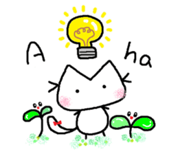 Kitten of a pretty heart (English ver.2) sticker #7435424