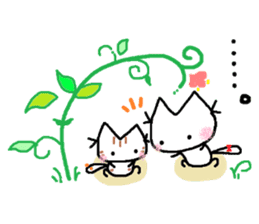 Kitten of a pretty heart (English ver.2) sticker #7435425