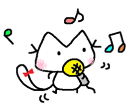 Kitten of a pretty heart (English ver.2) sticker #7435427
