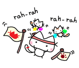 Kitten of a pretty heart (English ver.2) sticker #7435428