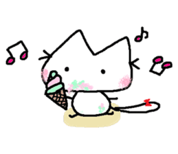 Kitten of a pretty heart (English ver.2) sticker #7435431