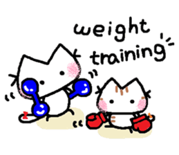 Kitten of a pretty heart (English ver.2) sticker #7435447