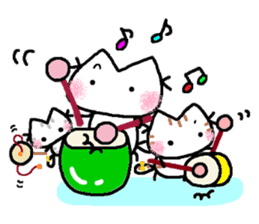 Kitten of a pretty heart (English ver.2) sticker #7435449