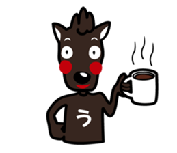 umamon-sticker 2 sticker #7435627