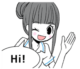 Japanese school girls2 (English version) sticker #7435726