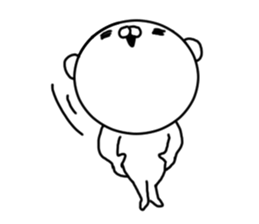 The unusual bear sticker #7436135