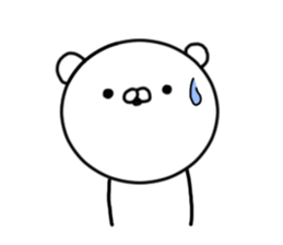 The unusual bear sticker #7436136