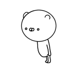 The unusual bear sticker #7436138