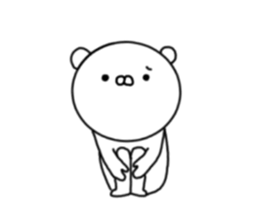 The unusual bear sticker #7436139