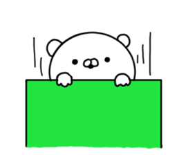 The unusual bear sticker #7436142