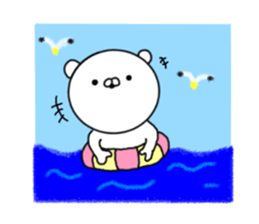 The unusual bear sticker #7436146