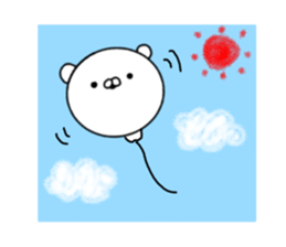 The unusual bear sticker #7436148